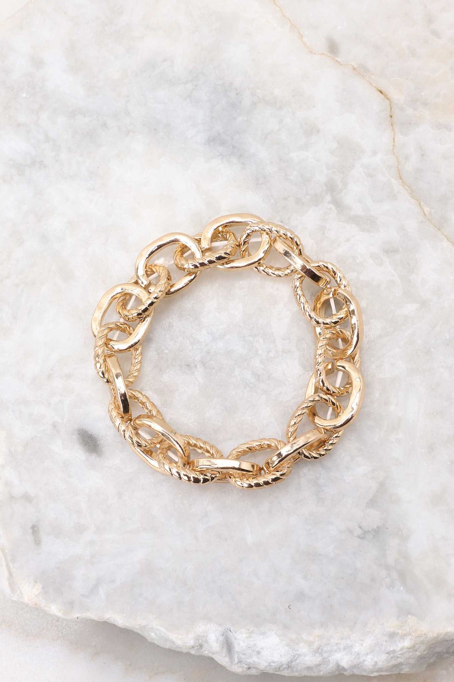 Jewelry Red Dress | Upscale Impression Bracelet Gold