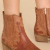 Shoes Red Dress Ankle Booties | Wild West Wonder Boots Brown