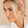 Accessories Red Dress Hair Accessories | Shining And Chic Pearl Headband Pink