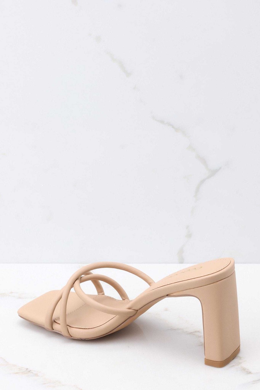 Shoes Red Dress High Heel Sandals | Stride On By Sandals Taupe