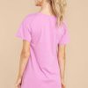 Clothing Z Supply Mini Dresses | Birdie Organic Mini Dress Violet