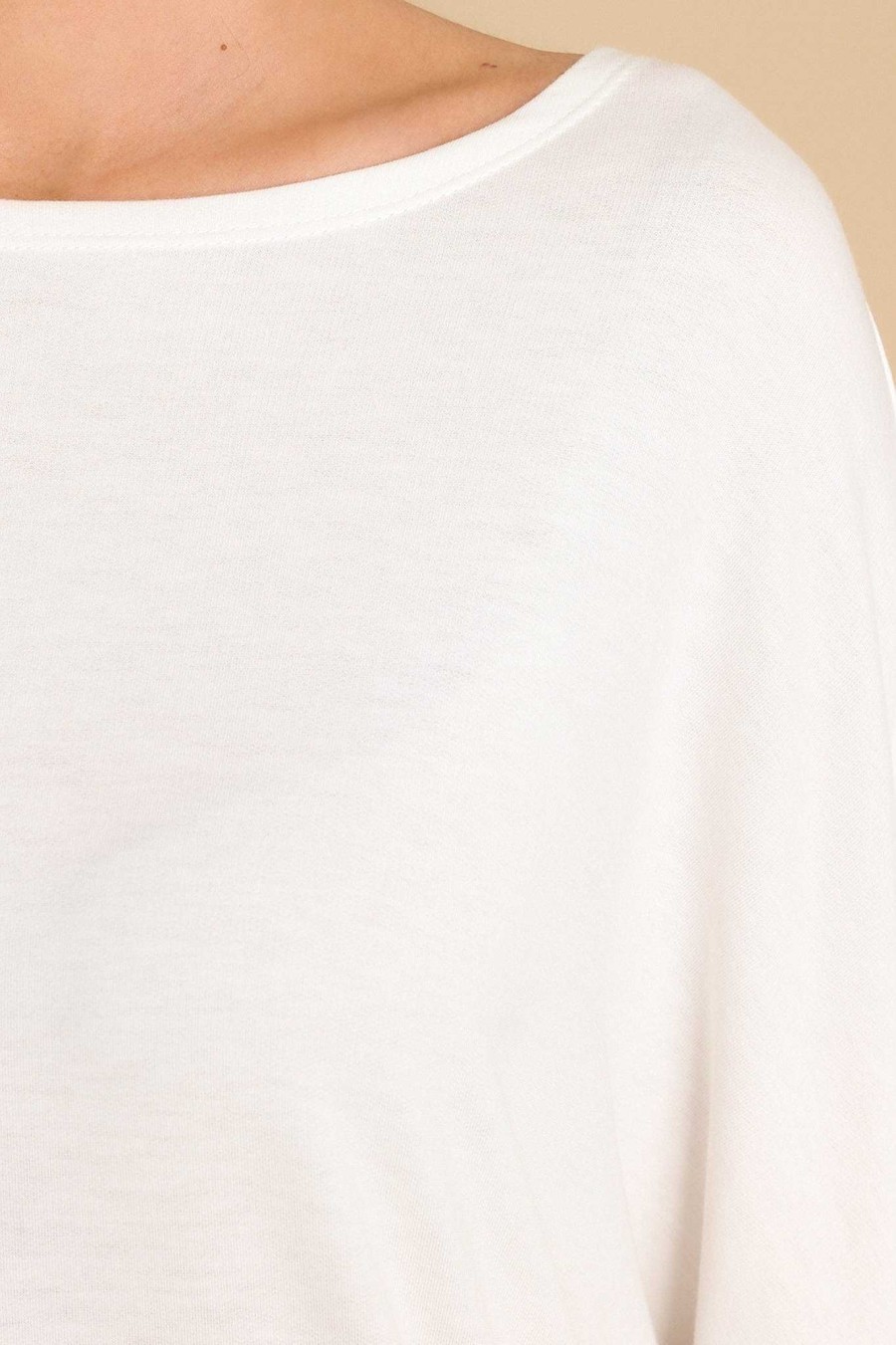 Clothing Story Casual Tops | Take The Long Road Top White