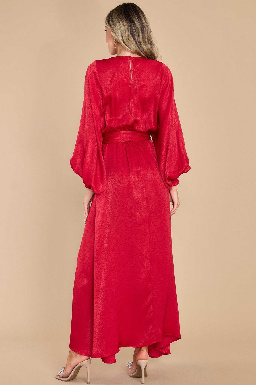 Clothing Aura Maxi Dresses | Like A Princess Maxi Dress Red