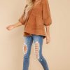 Clothing Red Dress Tunics | Gotta Play It Tunic Top Caramel