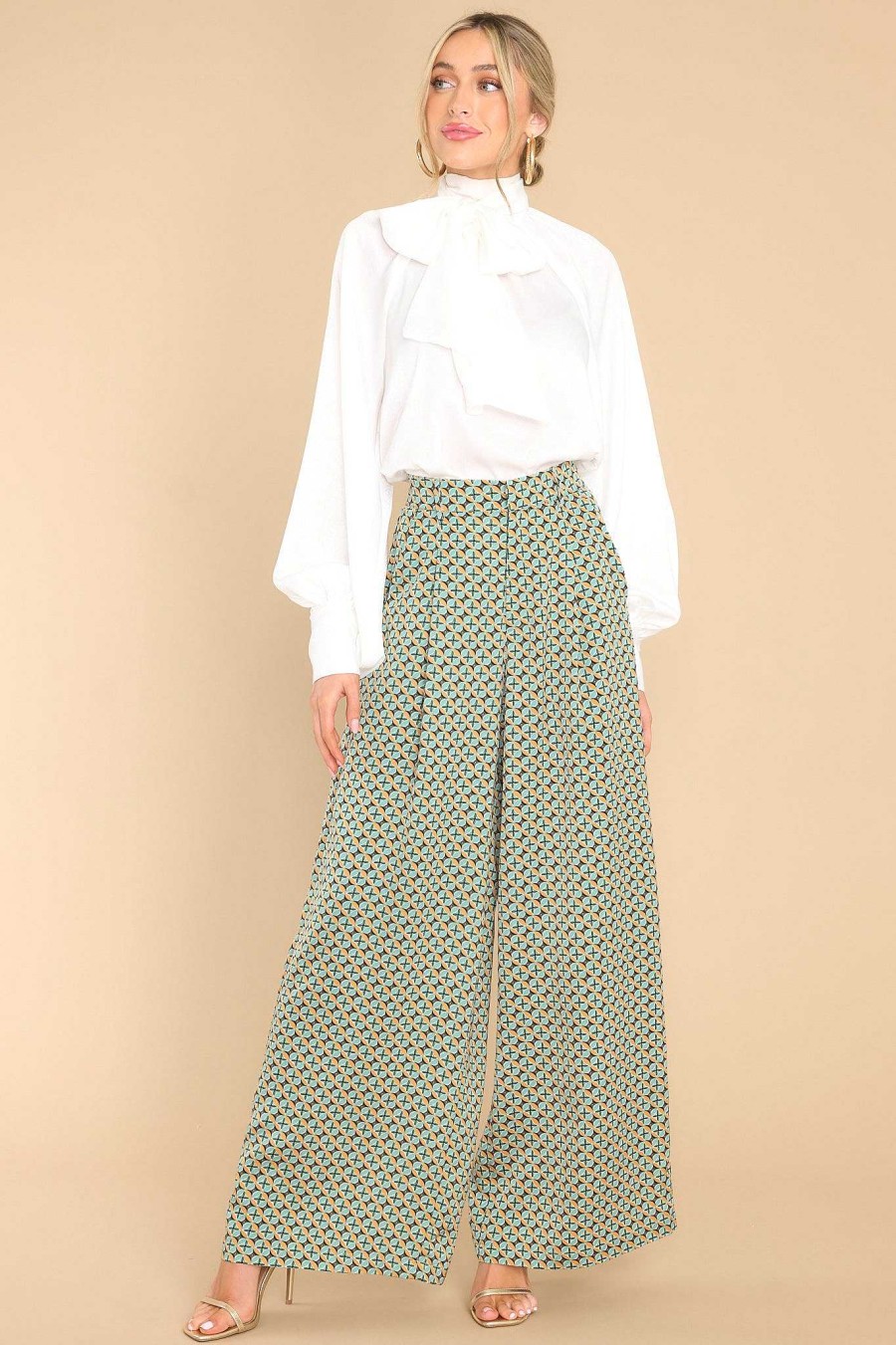 Clothing MINKPINK Pants | Skylar Pants Seafoam Green