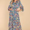 Clothing Red Dress Midi Dresses | Be Prepared Multi Print Maxi Dress Teal