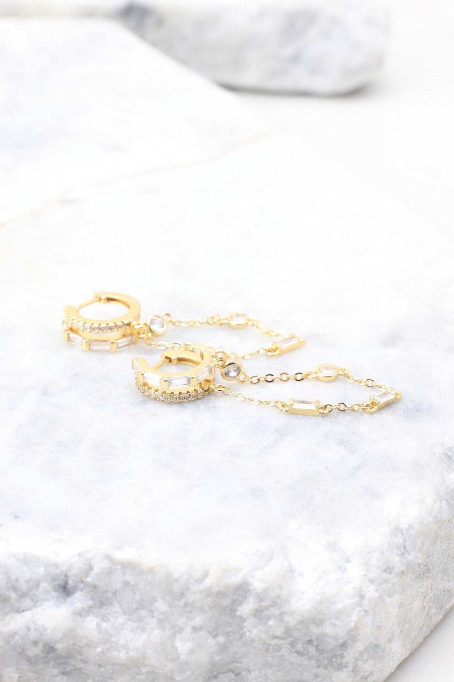 Jewelry Bracha | Hudson Earrings White