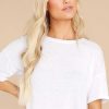 Clothing Z Supply Tees | Nattie Triblend Tee White