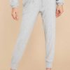 Clothing Z Supply Loungewear Bottoms | Laine Whisper Jersey Joggers Heather Grey