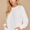 Clothing Jolie Sweaters | Take A Break Sweater White