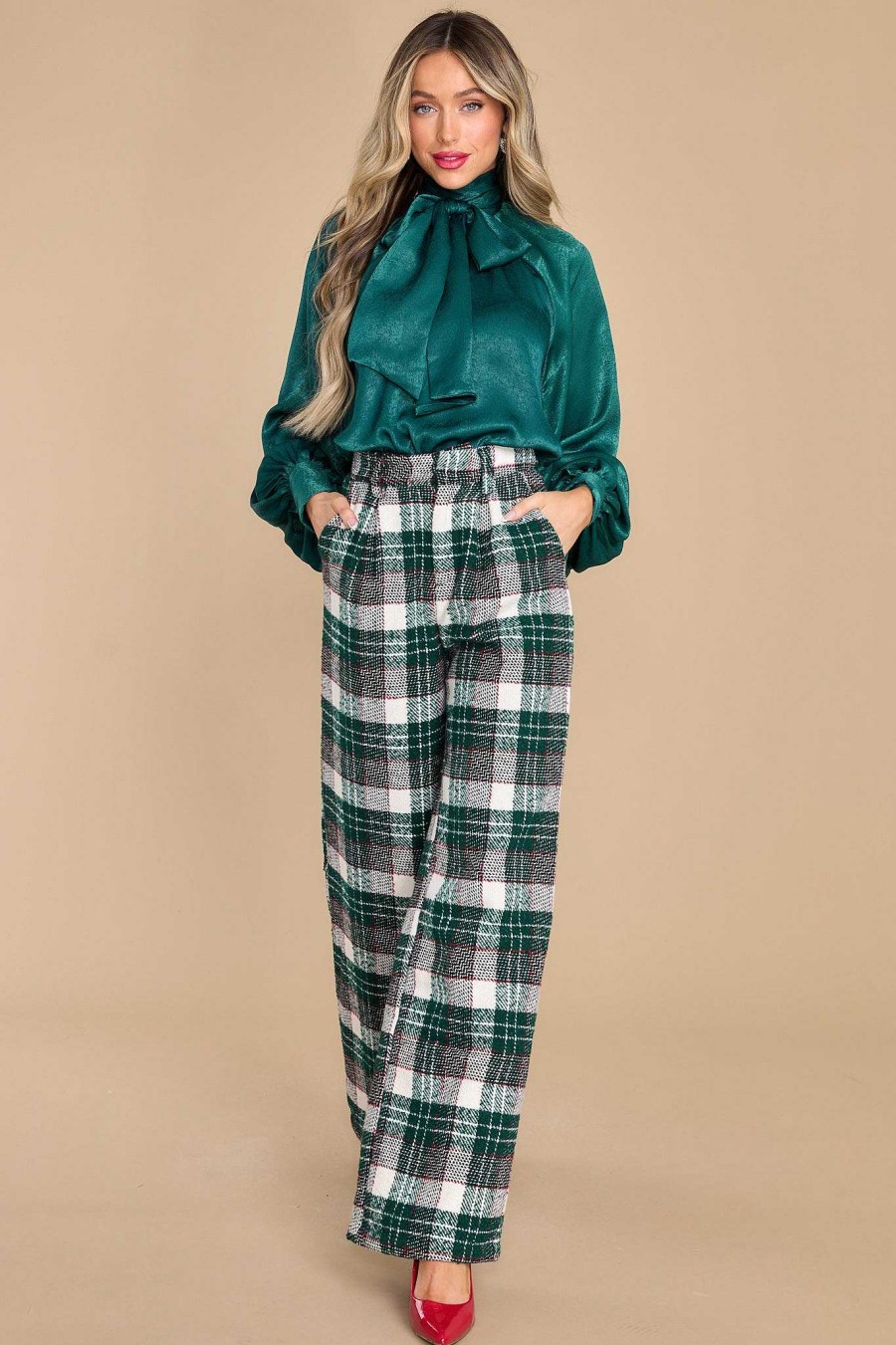 Clothing Aura Blouses & Shirts | World Class Top Emerald