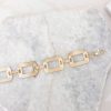 Accessories Red Dress Belts | Of My Dreams Chain Belt Gold