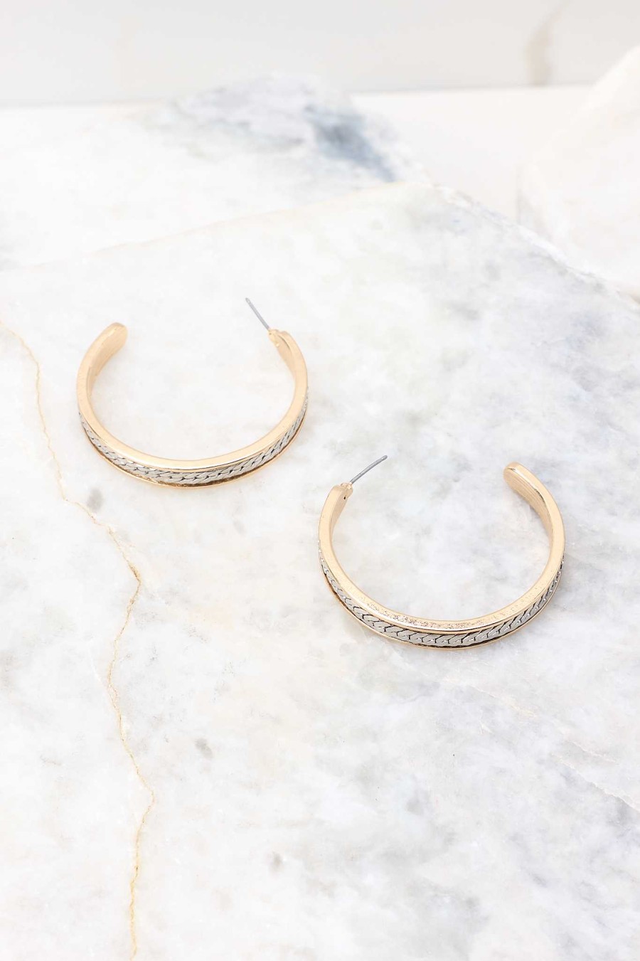 Jewelry Red Dress | Never Change Hoop Earrings Gold