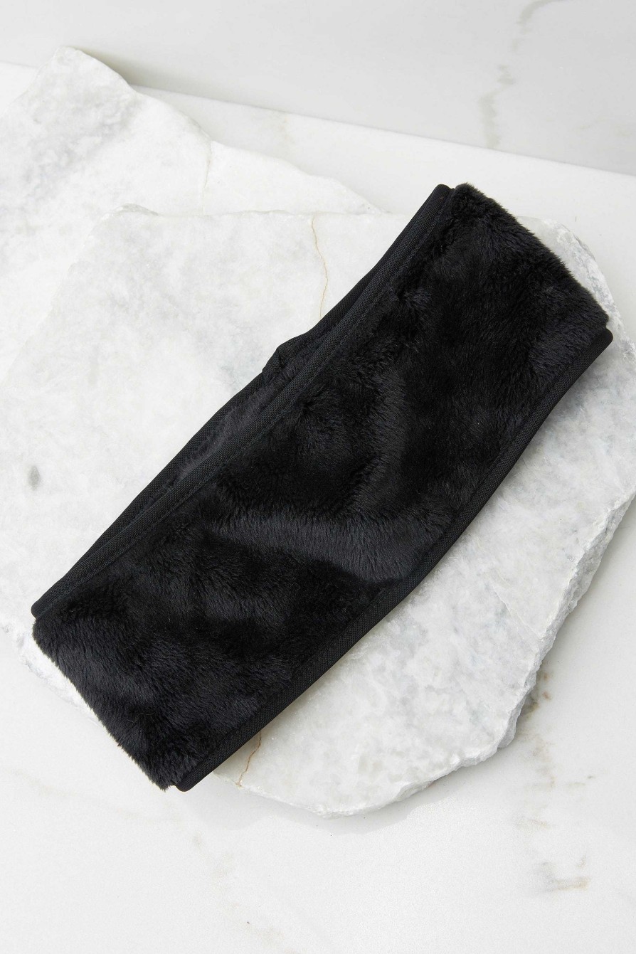 Accessories Red Dress Hair Accessories | Oh Snap Earband Black