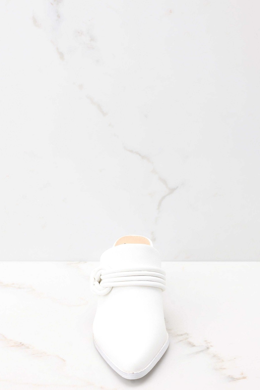 Shoes Red Dress High Heel Sandals | Paving The Path High Heel Mule White