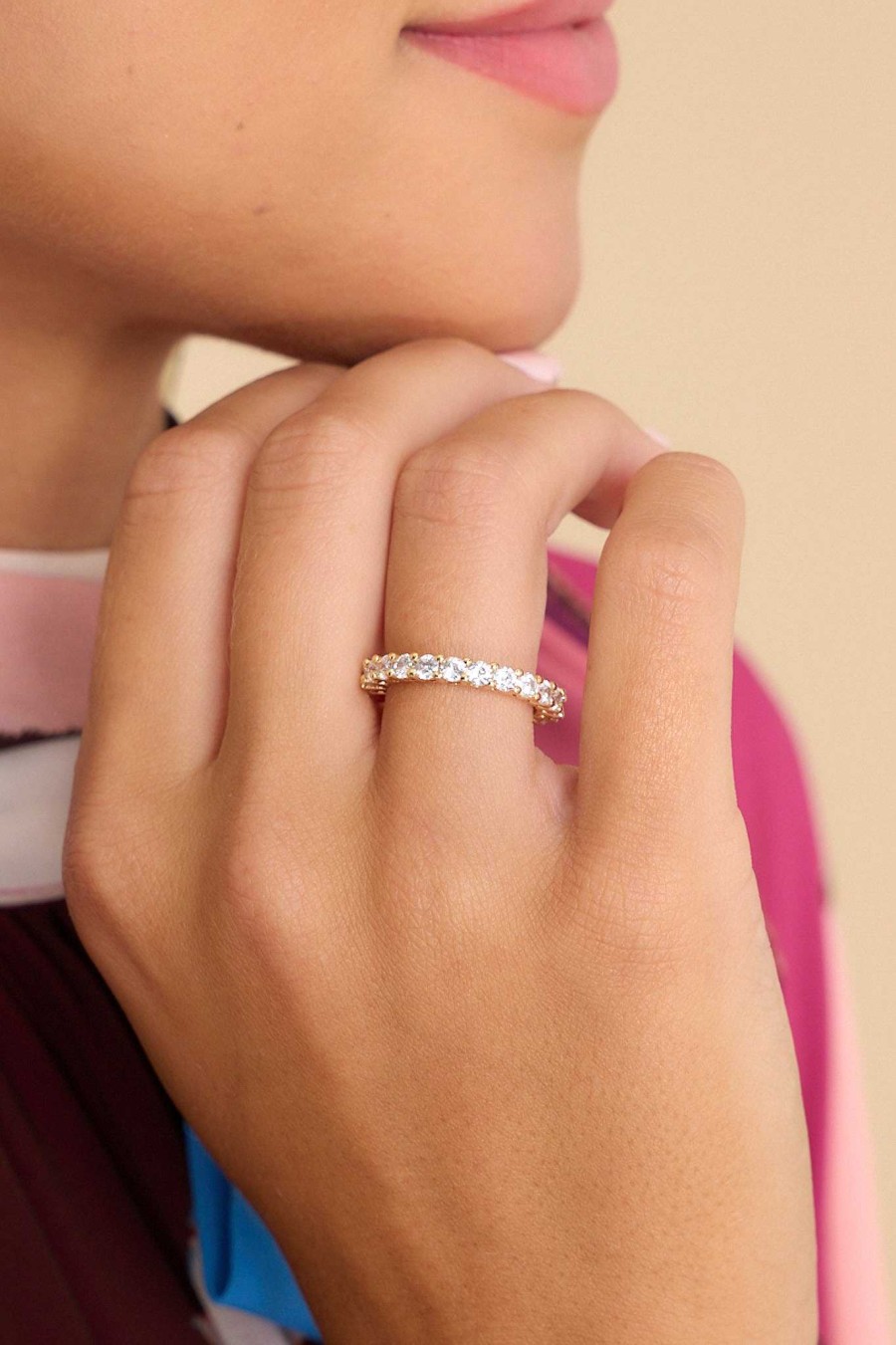 Jewelry Red Dress | Oh So Pure Ring Gold