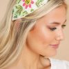Accessories Red Dress Hair Accessories | Sparkle Of The Garden And Green Beaded Headband White