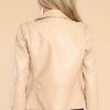 Clothing Blank NYC Jackets | Faux Leather Jacket Natural Light