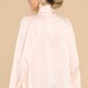 Clothing Aura Blouses & Shirts | I'M In Charge Top Blush