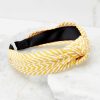 Accessories Red Dress Hair Accessories | Made Me Smile Headband Yellow