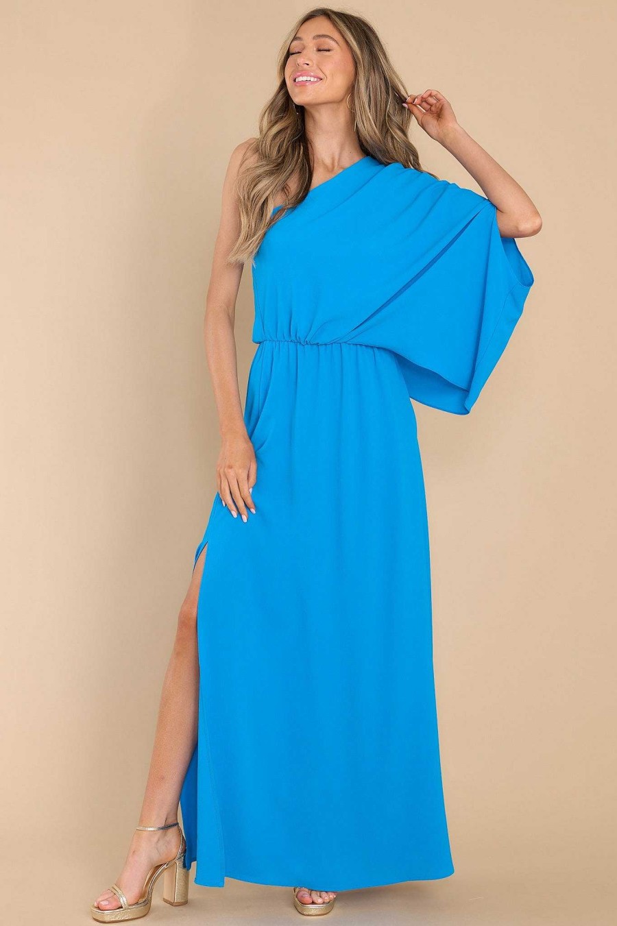Clothing Red Dress Maxi Dresses | Get Obsessed Maxi Dress Blue