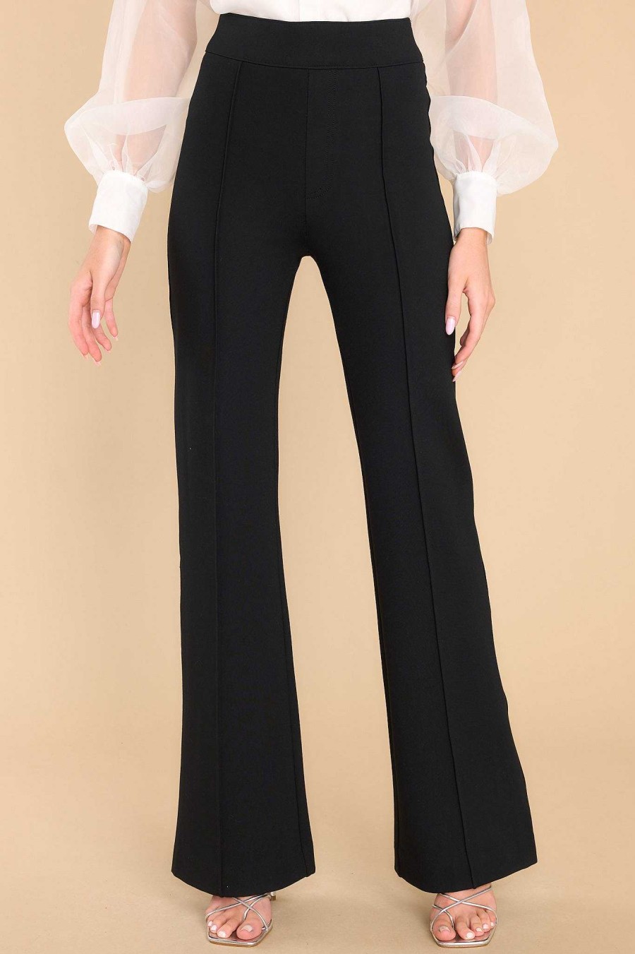 Clothing Spanx Pants | The Perfect Hi-Rise Flare Pants Black