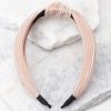 Accessories Red Dress Hair Accessories | Loved By Me Headband Beige