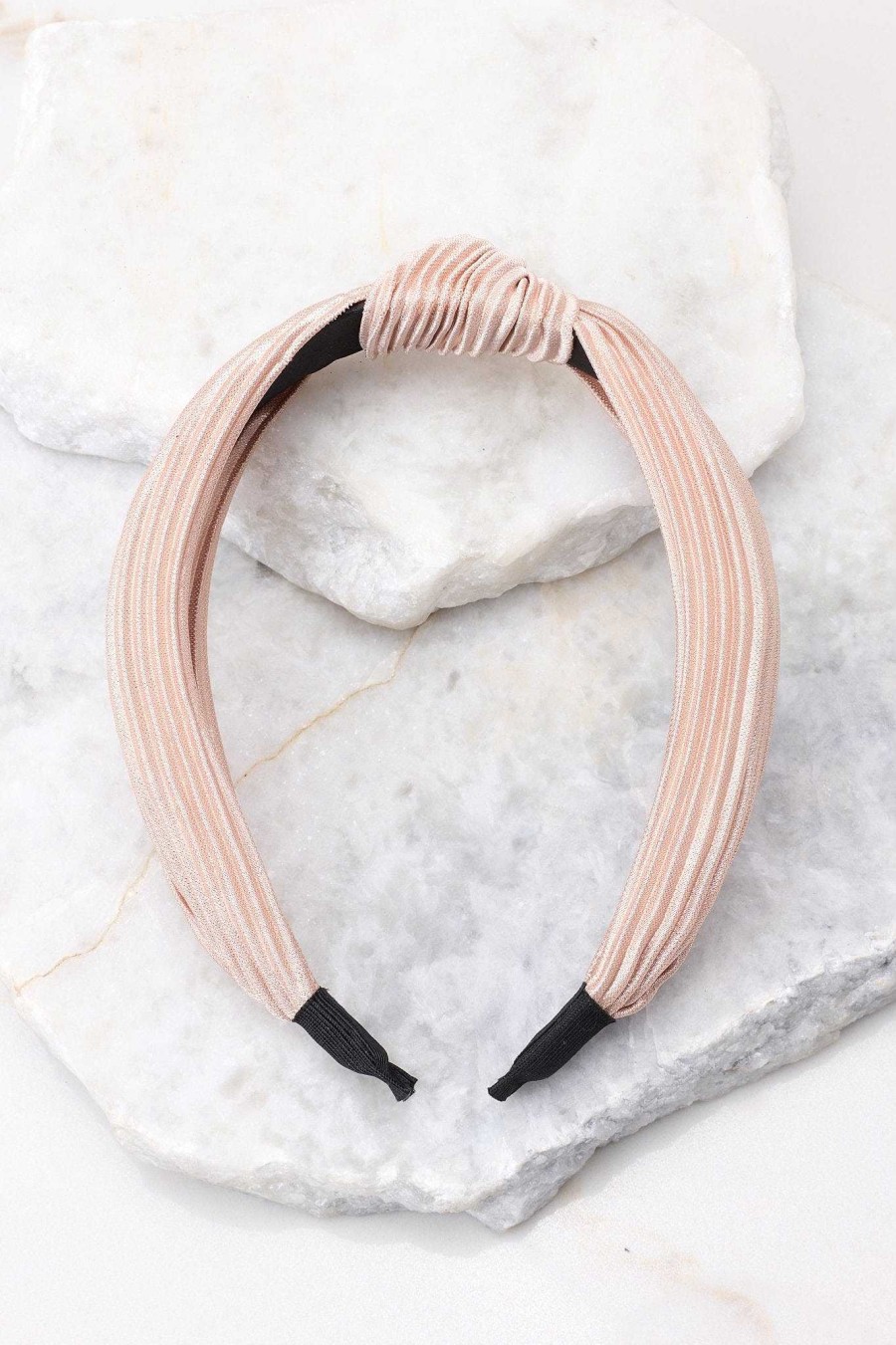 Accessories Red Dress Hair Accessories | Loved By Me Headband Beige