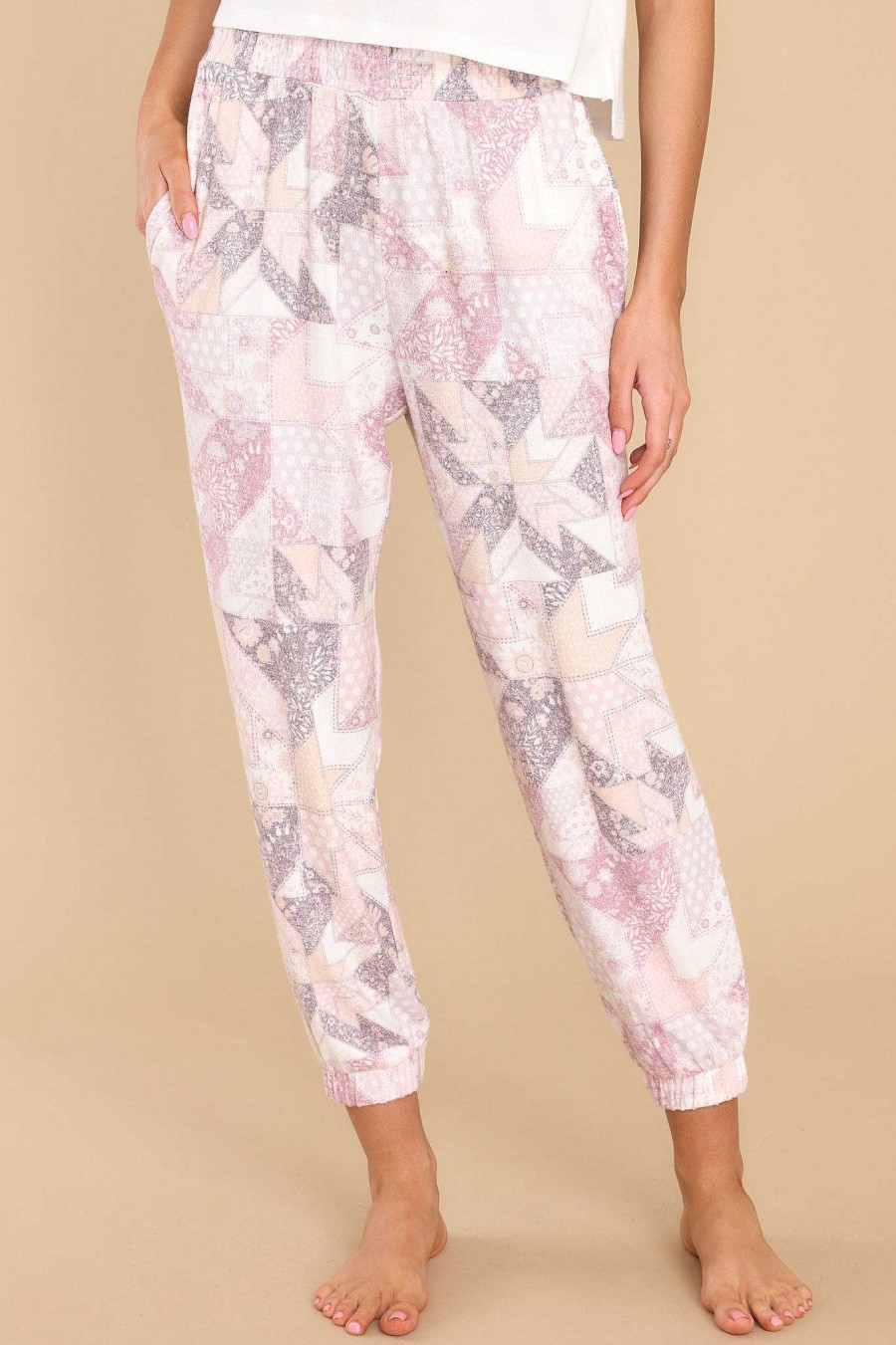 Clothing Z Supply Matching Sets | Addie Quilt Jogger Bone