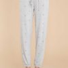 Clothing Z Supply Loungewear Bottoms | Marcel Dot Joggers Heather Grey