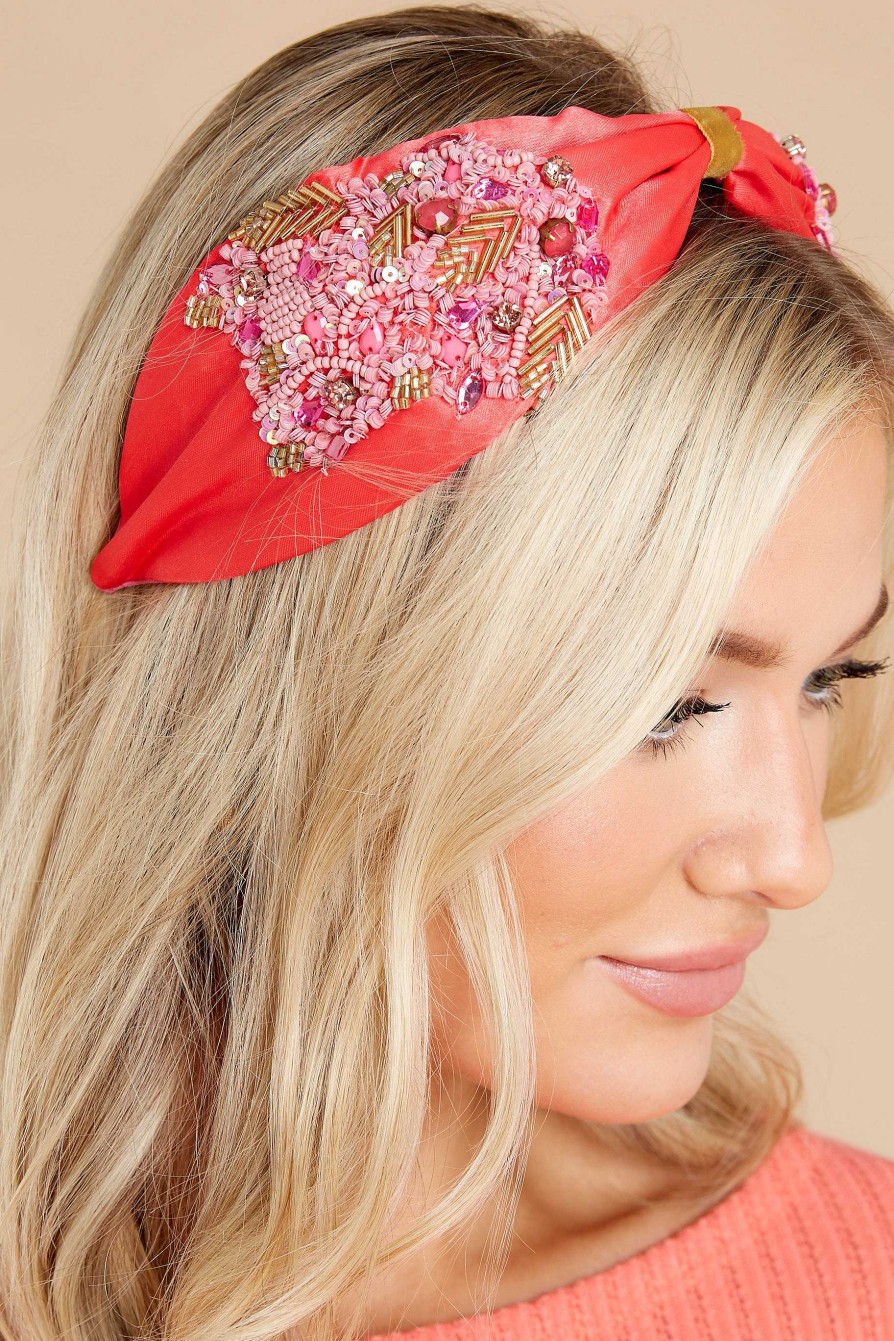 Accessories Treasure Jewels Hair Accessories | Garden Headband Pink