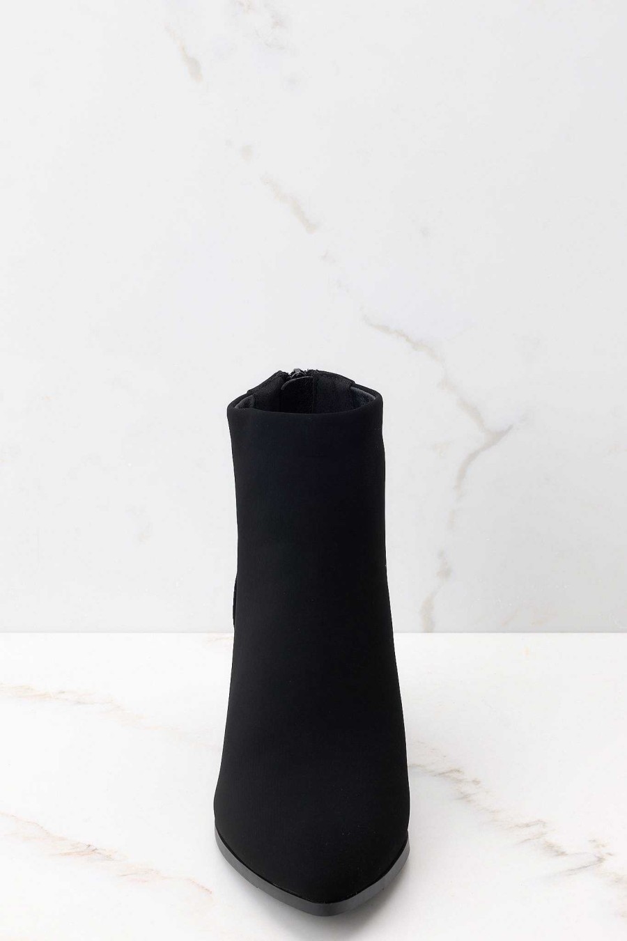 Shoes Red Dress Ankle Booties | Game Plan Booties Black
