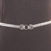Accessories Red Dress Belts | My Go To Belt Silver