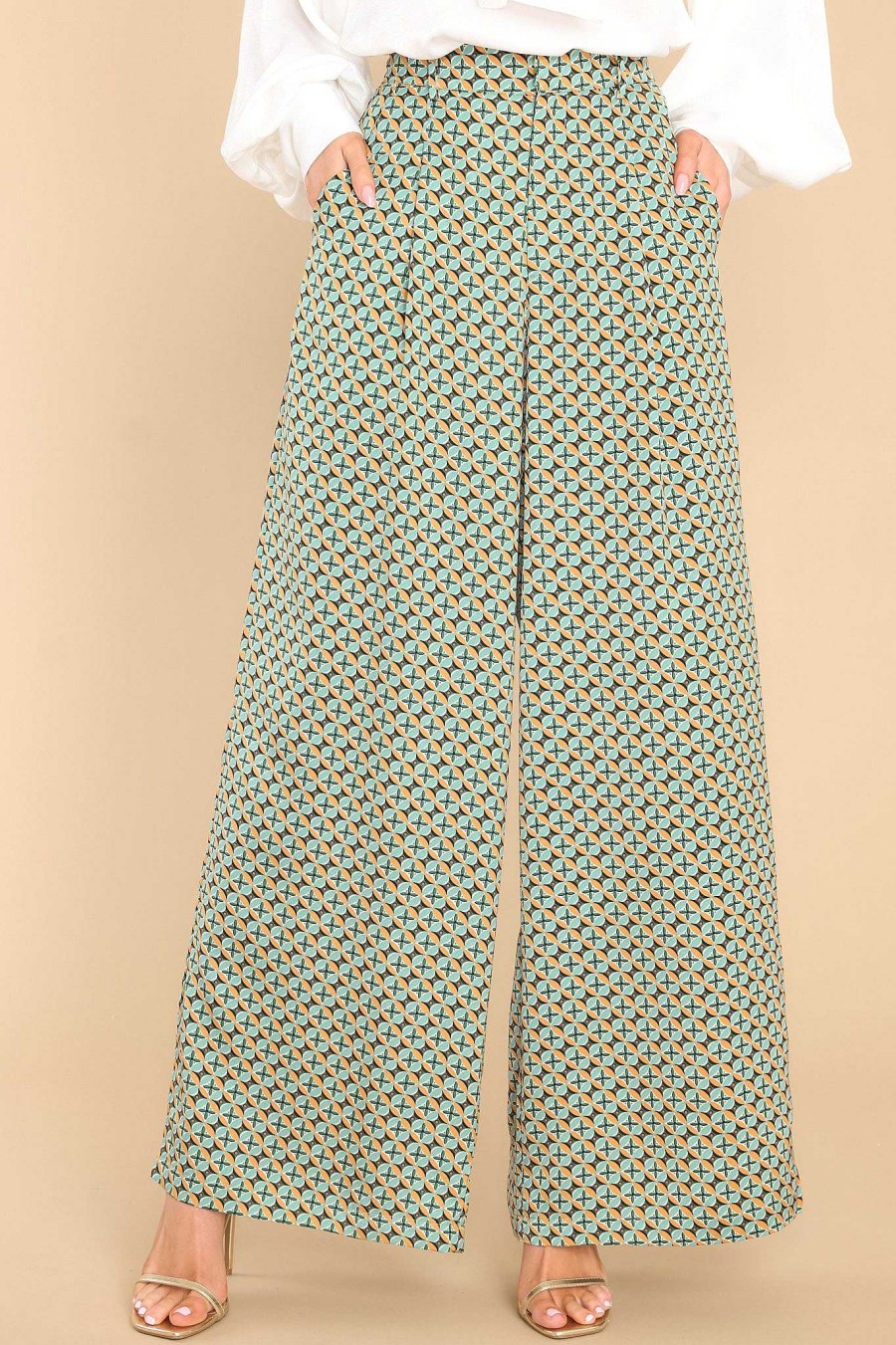 Clothing MINKPINK Pants | Skylar Pants Seafoam Green