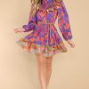 Clothing Alden Adair Mini Dresses | Sutton Cobalt Tea Party Dress Royal Blue