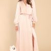 Clothing Aura Maxi Dresses | Settle The Score Maxi Dress Champagne
