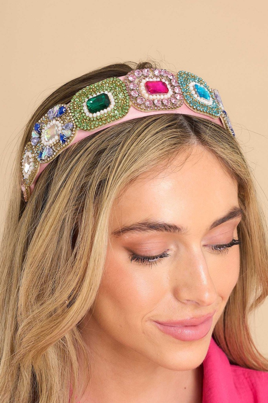 Accessories Treasure Jewels Hair Accessories | Cathy Glam Headband Multi