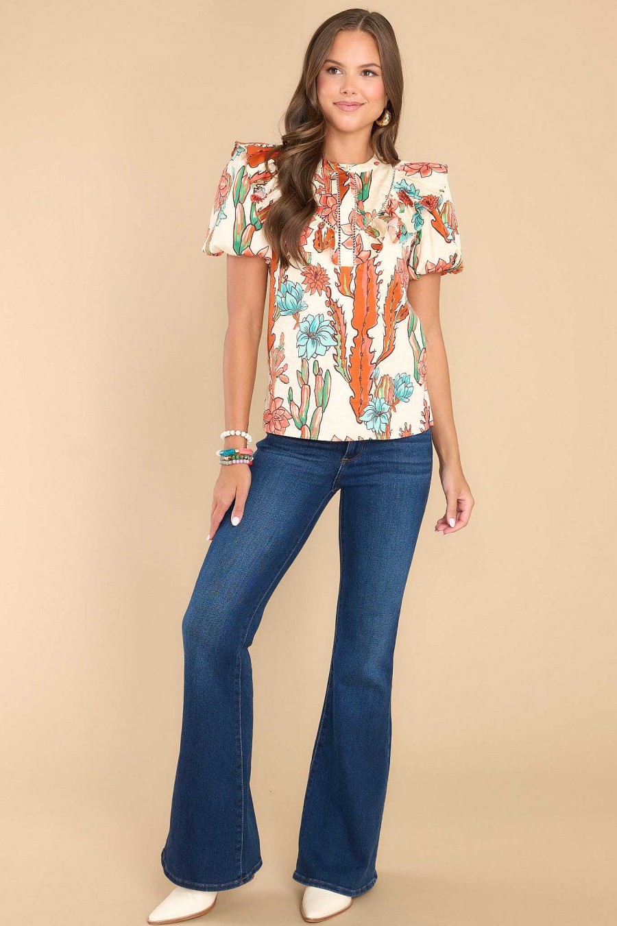 Clothing Alden Adair Blouses & Shirts | Cassidy Top Mirage