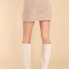 Clothing Red Dress Skirts | Bold Allure Corduroy Skirt Tan