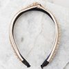 Accessories Red Dress Hair Accessories | The Feel Of Sunshine Headband Taupe