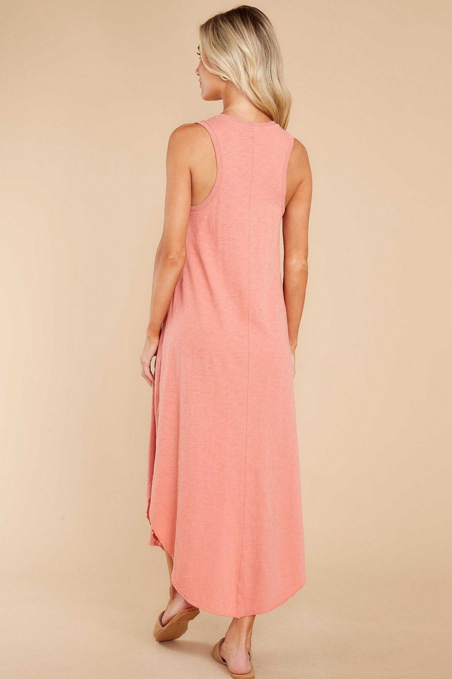 Clothing Z Supply Midi Dresses | Reverie Canyon Midi Dress Rose
