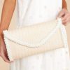 Accessories Red Dress Clutches & Pouches | Memories Of You Clutch Natural