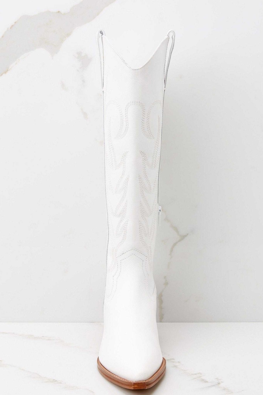 Shoes Matisse High Heel Boots | Agency Western Boots White