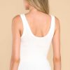 Clothing Spanx Casual Tops | The Better Base Scoop Neck Tank White
