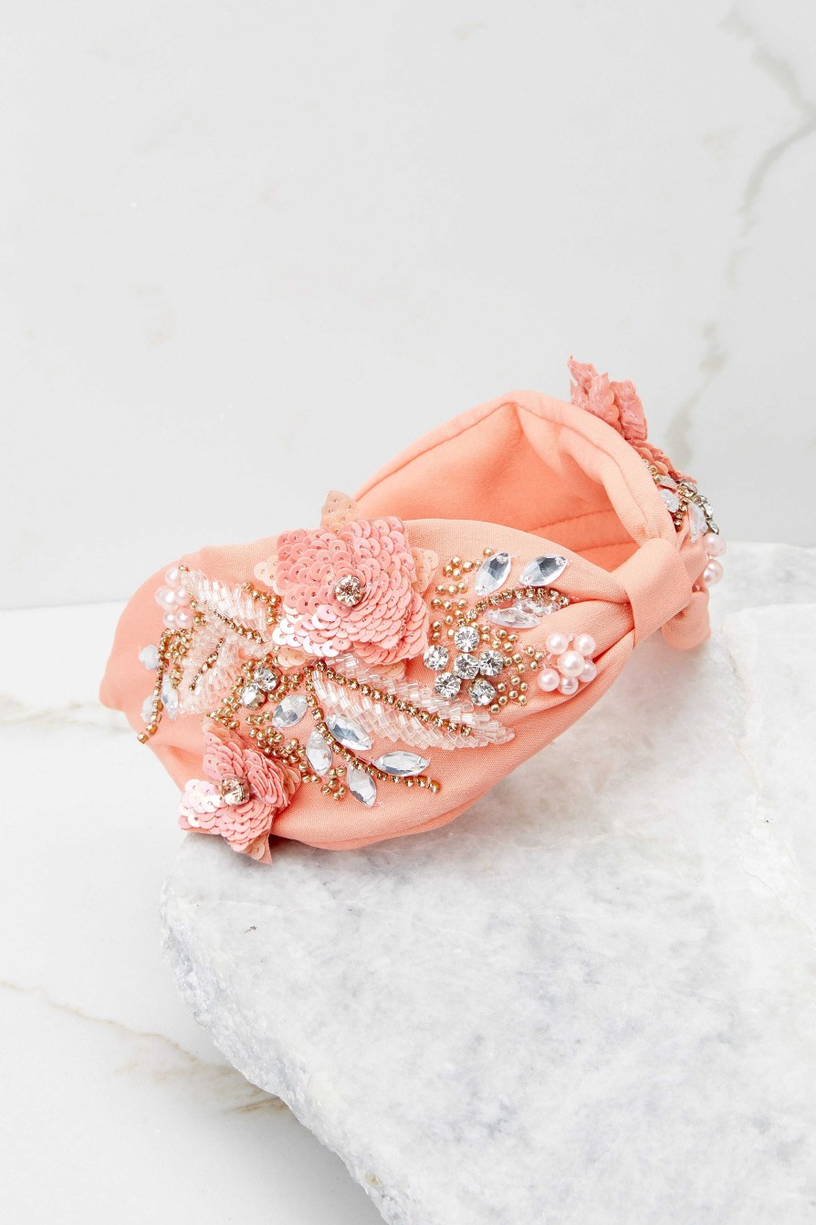 Accessories Treasure Jewels Hair Accessories | Rose All Day Headband Pink