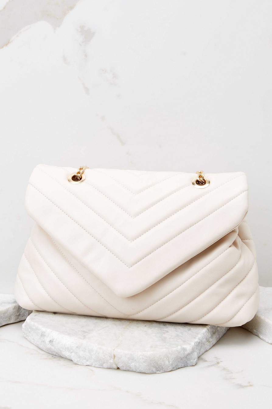 Accessories Red Dress Crossbody Bags | Power Through It Crossbody Bag Ivory