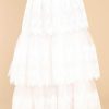 Clothing Aura Skirts | Elegance Above All Maxi Skirt White