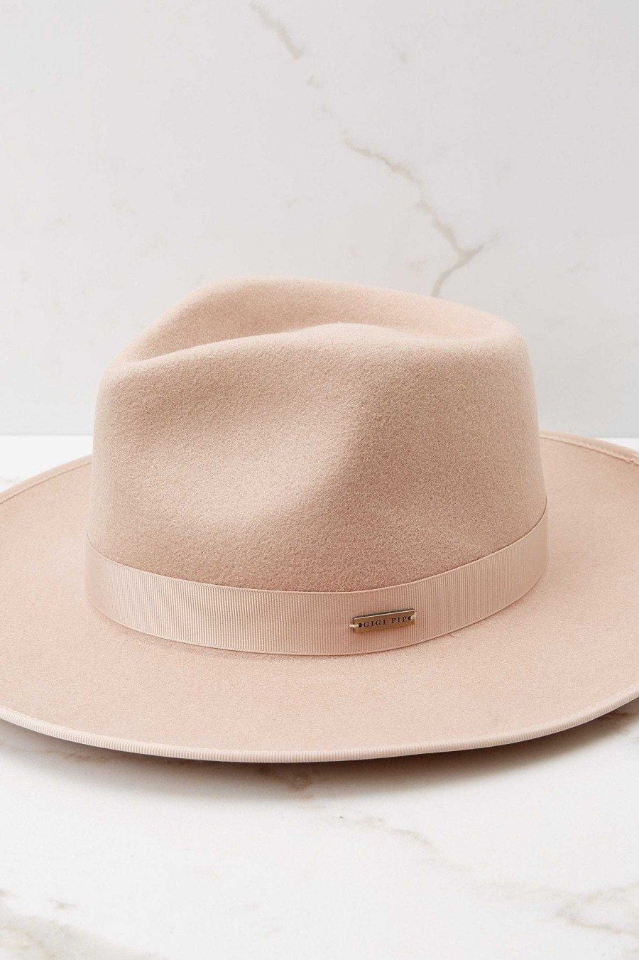 Accessories Gigi Pip Hats | Monroe Rancher Hat Nude