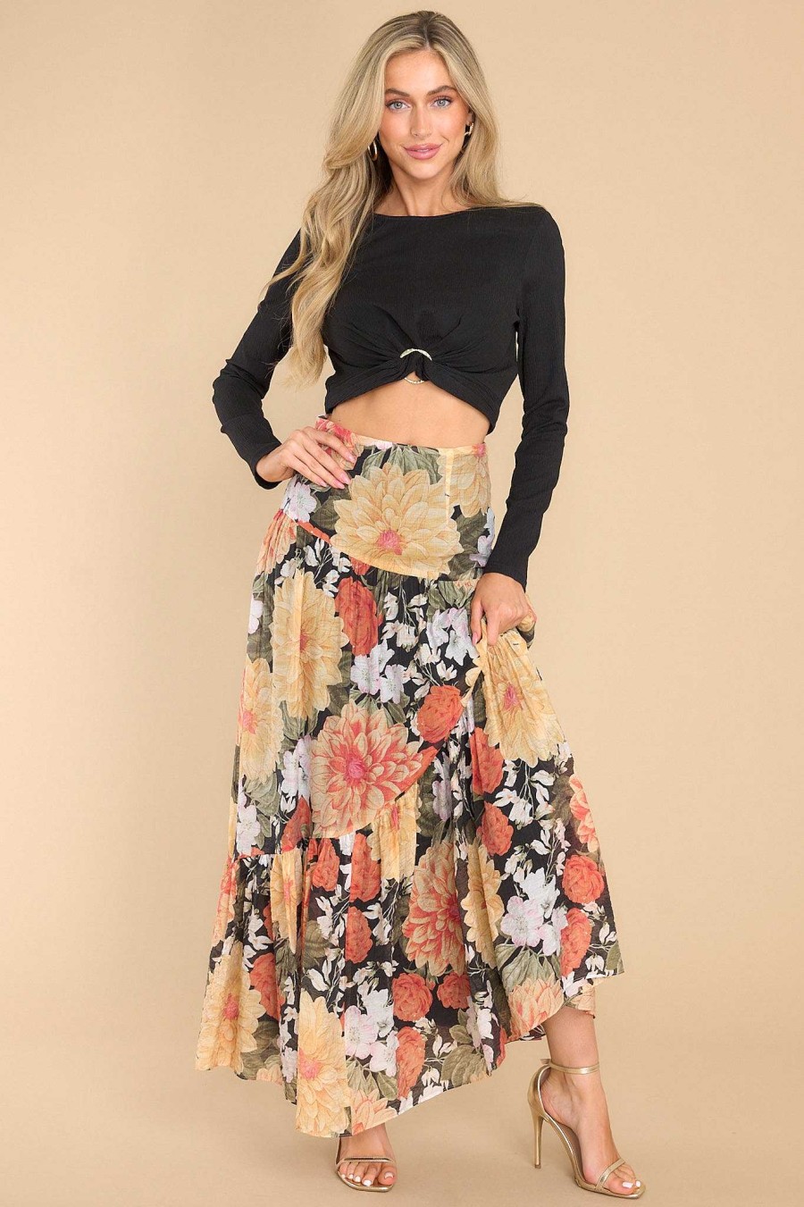 Clothing MINKPINK Skirts | Maxi Skirt Clementine