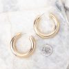 Jewelry Red Dress | Last Chance Hoop Earrings Gold